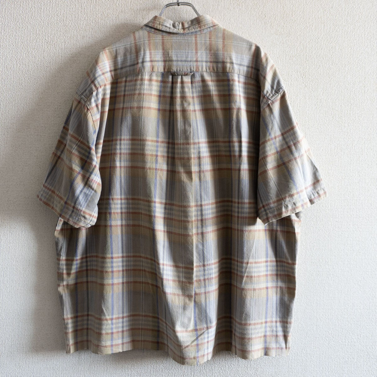 Stussy 90S Short-sleeve checked shirt Size XL