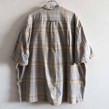Stussy 90S Short-sleeve checked shirt Size XL