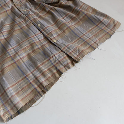 Stussy 90S Short-sleeve checked shirt Size XL