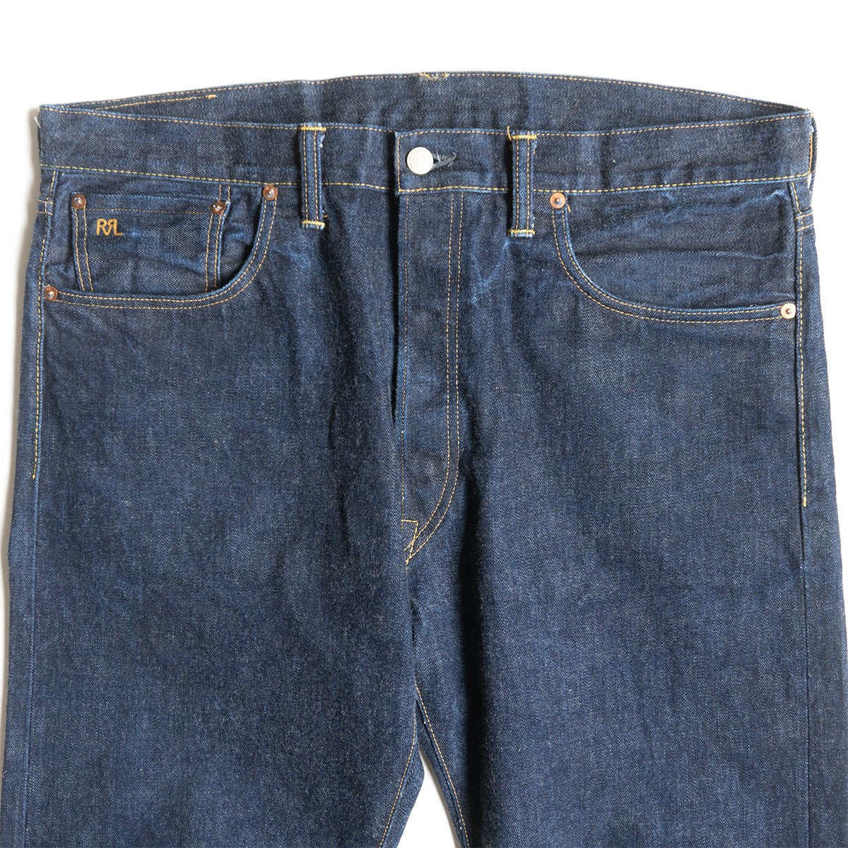 RRL Indigo Straight-Leg Jeans Size 36×32