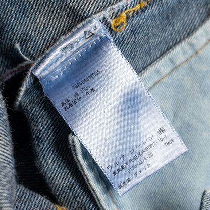 RRL Indigo Straight-Leg Jeans Size 36×32