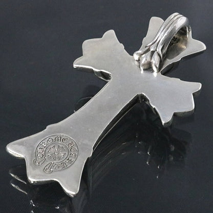 CHROME HEARTS Large Double CH Cross Pendant Size ONE SIZE