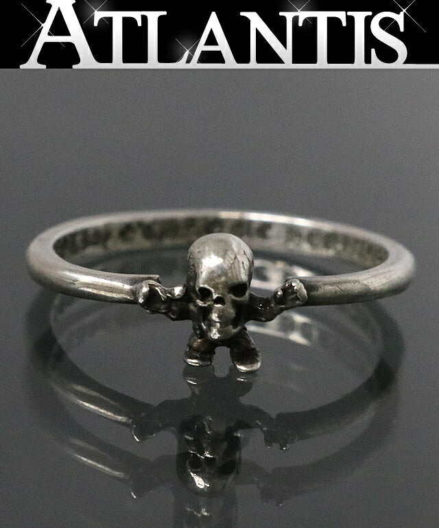 CHROME HEARTS Foti Harristeeter Ring Silver Size ONE SIZE