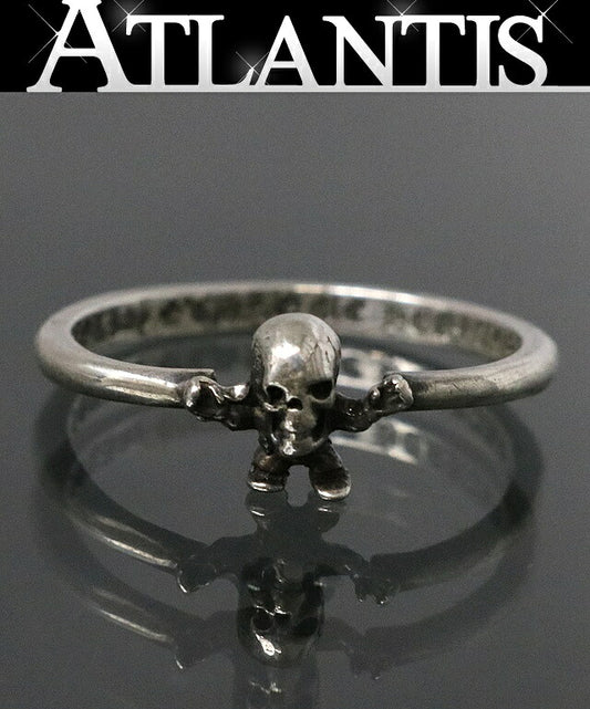 CHROME HEARTS Foti Harristeeter Ring Silver Size US 8