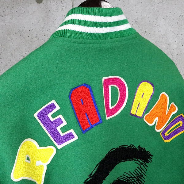 SAINT MICHAEL x Takashi Murakami Multi-Patch Varsity Size M