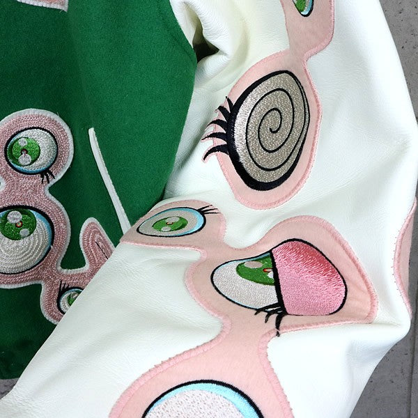 SAINT MICHAEL x Takashi Murakami Multi-Patch Varsity Size M