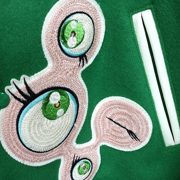 SAINT MICHAEL x Takashi Murakami Multi-Patch Varsity Size M