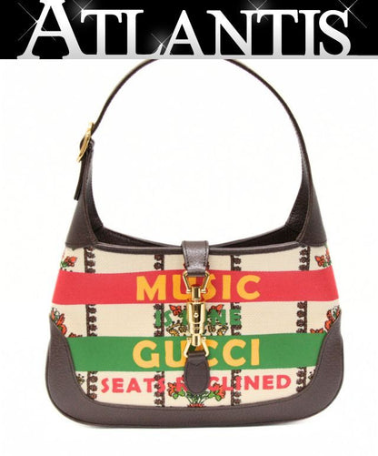 GUCCI Jackie 1961 Music Is Mine Bag Multi Size ONE SIZE