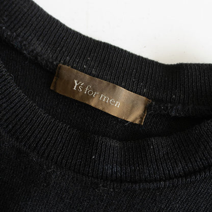 Y's for Men Military Knit Sweater Black Size L