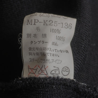 Y's for Men Military Knit Sweater Black Size L