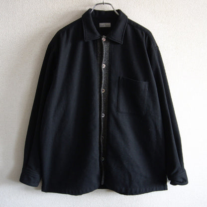 Comme des Garcons 96 90s Boxy Paneled Shirt Black Size XXL