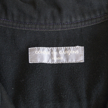 Comme des Garcons 01 Boxy Open Collar Shirt Black Size L