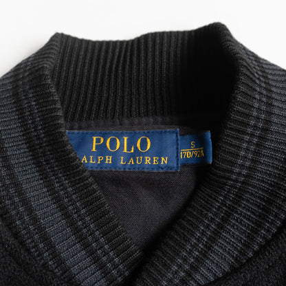 POLO RALPH LAUREN Leather Sleeve Varsity Jacket Size S