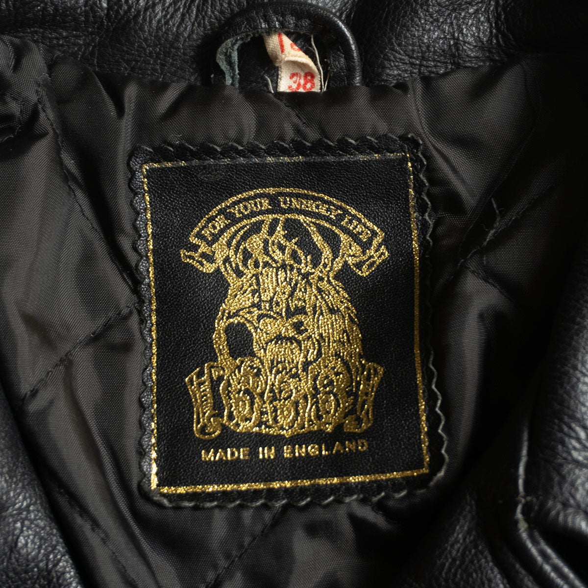 666 triple six Double Rider Jacket Size 38