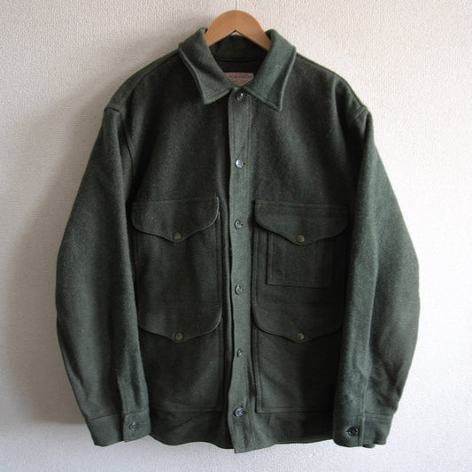 Filson Double Mackinaw Cruiser Jacket Green Size 50