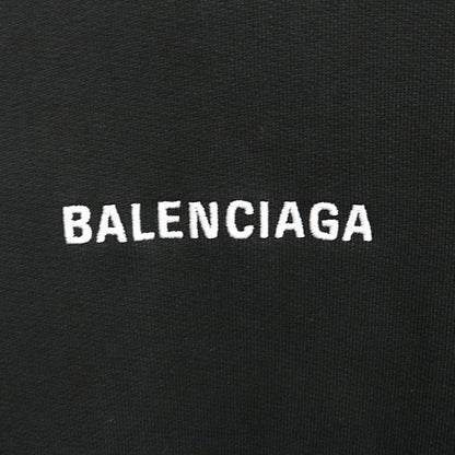 BALENCIAGA 25AW Logo Cotton Hoodie Black Size L