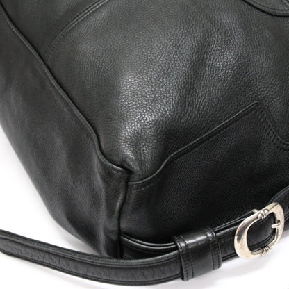 CHROME HEARTS Lelo Flare Knee Cross Bag Black Size ONE SIZE