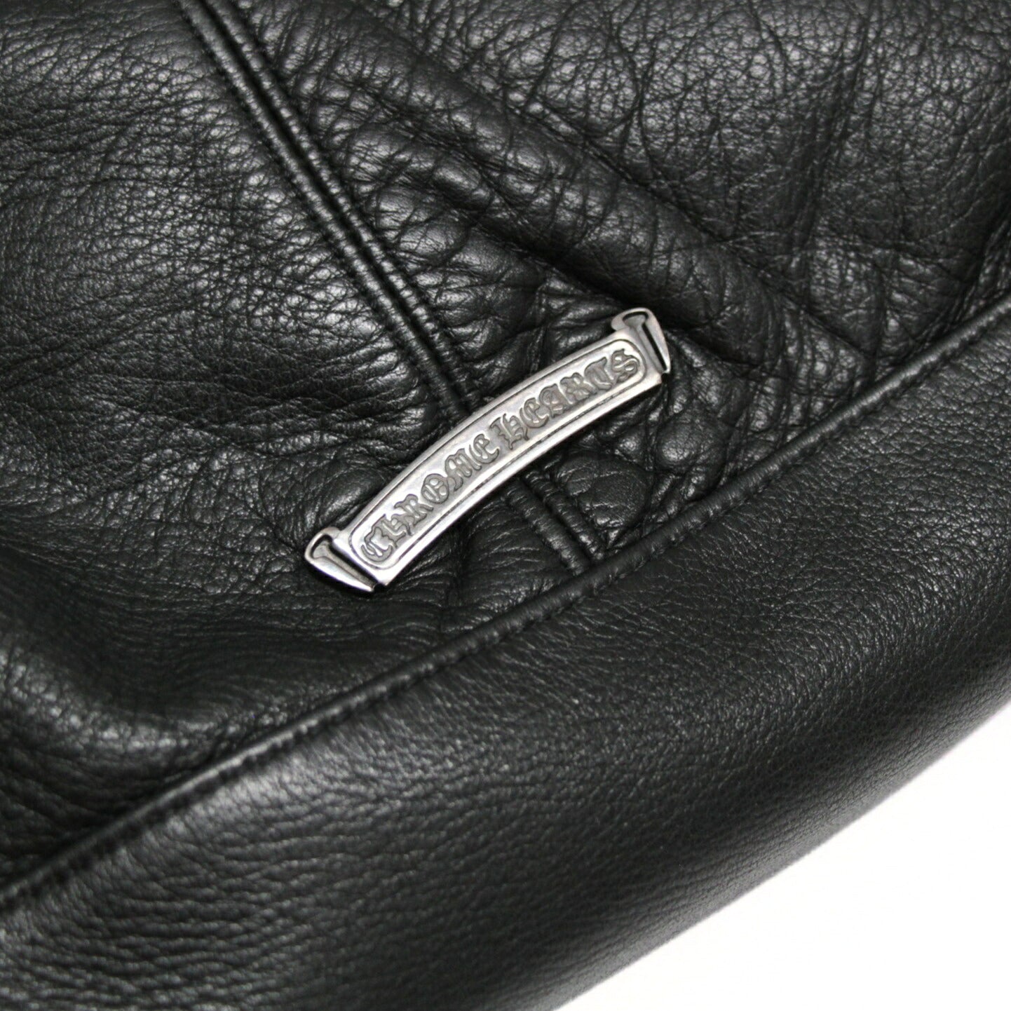 CHROME HEARTS Lelo Flare Knee Cross Bag Black Size ONE SIZE