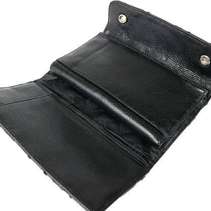 CHROME HEARTS Cemetery Cross Patch Wave Wallet Size ONE SIZE