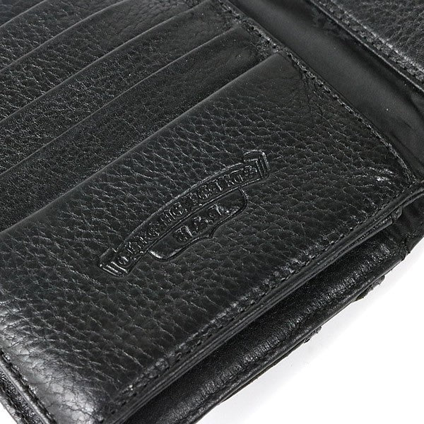CHROME HEARTS Cemetery Cross Patch Wave Wallet Size ONE SIZE