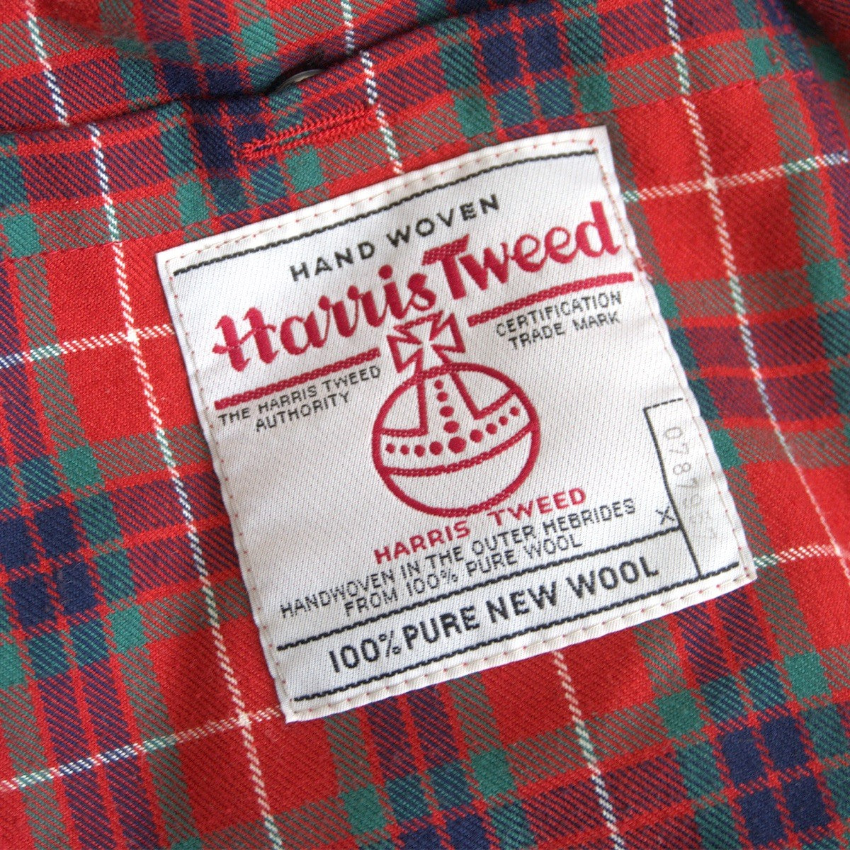 Baracuta x Harris Tweed G Harris Tweed Harrington Jacket Size 38