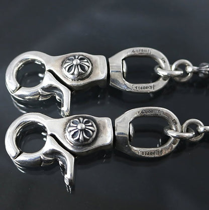 CHROME HEARTS 2 Clip Barrel Cross Ball Long Size ONE SIZE