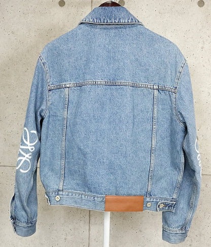 LOEWE Anagram Denim Jacket Light Blue Size 42