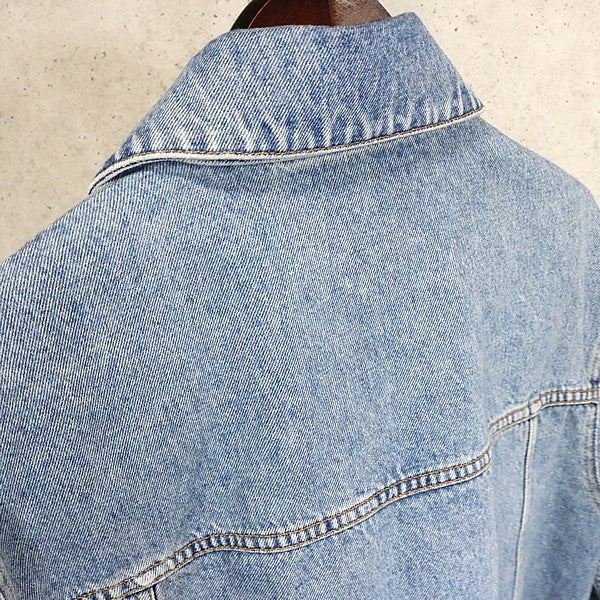 LOEWE Anagram Denim Jacket Light Blue Size 42