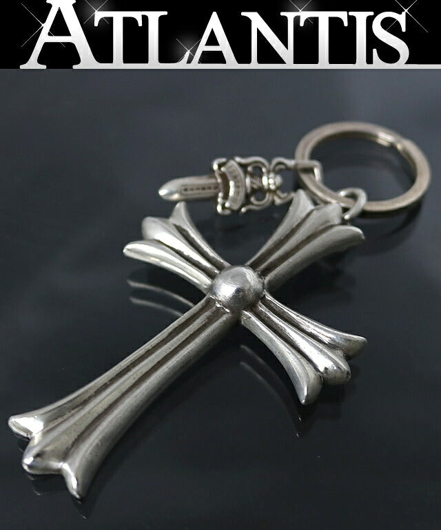 CHROME HEARTS Large Cross Split Dagger Keyring Size ONE SIZE