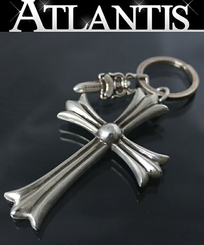 CHROME HEARTS Large Cross Split Dagger Keyring Size ONE SIZE