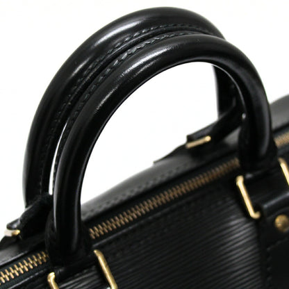 Louis Vuitton Speedy 25 Epi Handbag Black Size ONE SIZE
