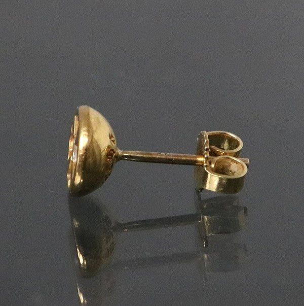 CHROME HEARTS 22K Negative CH Plus 1D Earring Size ONE SIZE