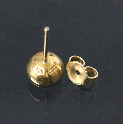 CHROME HEARTS 22K Negative CH Plus 1D Earring Size ONE SIZE