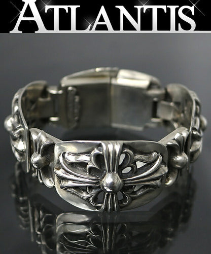 CHROME HEARTS Classic Keeper 3-Link Bracelet Size ONE SIZE