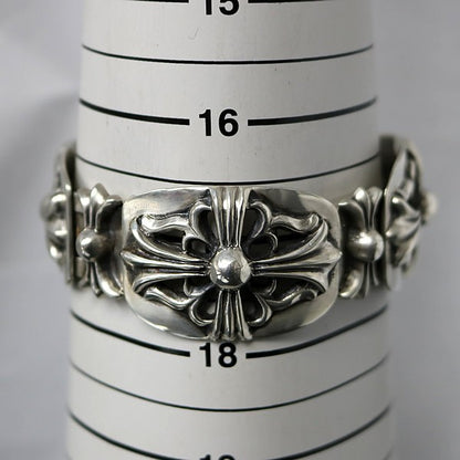 CHROME HEARTS Classic Keeper 3-Link Bracelet Size ONE SIZE