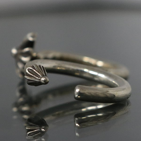 CHROME HEARTS CH Plus Knuckle Silver Ring Size ONE SIZE