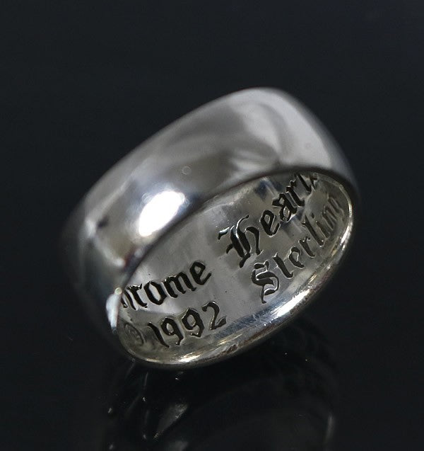 CHROME HEARTS Floral Cross Silver Ring Size ONE SIZE