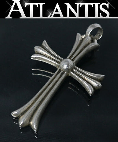 CHROME HEARTS Large Cross w/Bail Pendant Size ONE SIZE