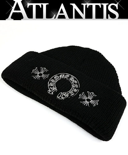 CHROME HEARTS Horseshoe CH Plus Wool Beanie Black