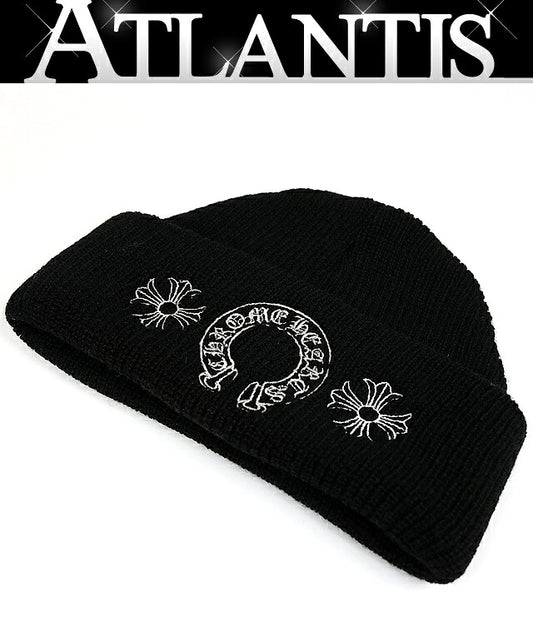 CHROME HEARTS Horseshoe CH Plus Wool Beanie Black