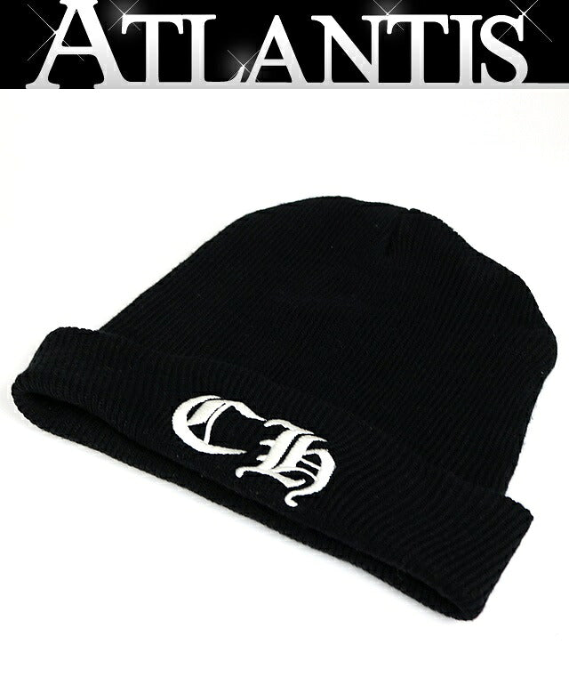 CHROME HEARTS Acrylic Watch Cap CH Logo Embroidered Beanie