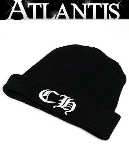 CHROME HEARTS Acrylic Watch Cap CH Logo Embroidered Beanie