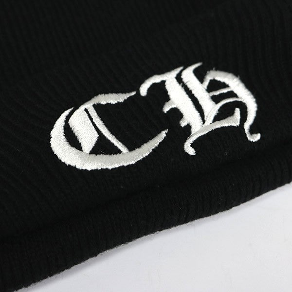 CHROME HEARTS Acrylic Watch Cap CH Logo Embroidered Beanie