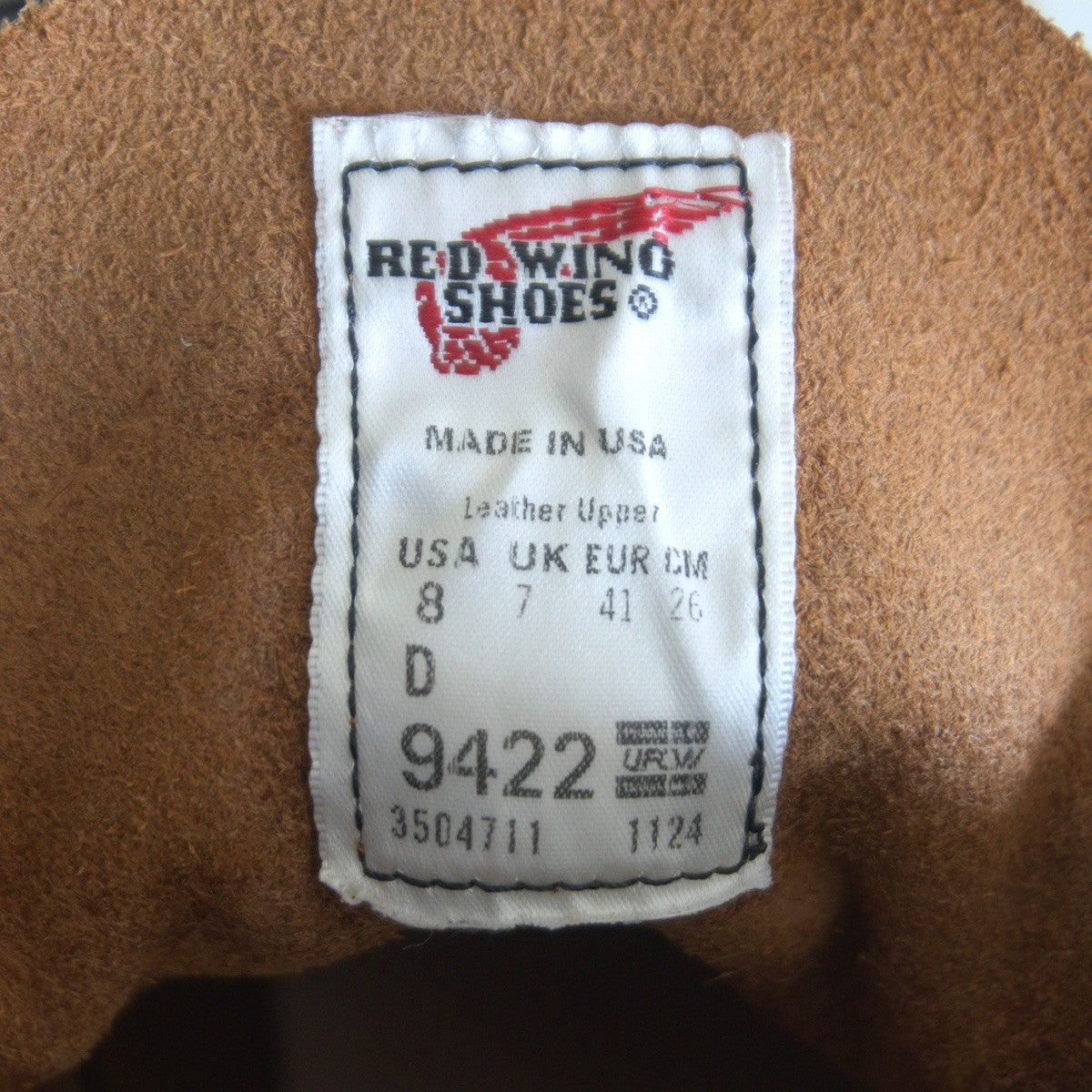 Red Wing 9422/BECKMAN ROUND BOOTS CIGAR Size US8
