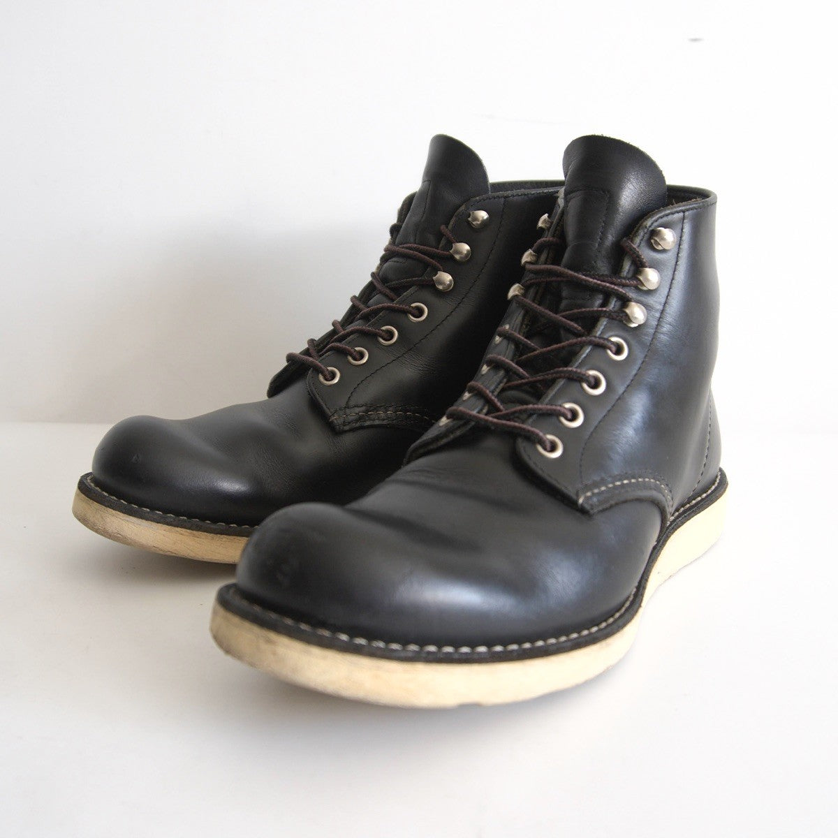 REDWING 8165 6-inch Classic Round Boots Made in USA Size 8.5