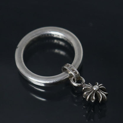 CHROME HEARTS CH Plus NTFL Ring Silver SV925 Size ONE SIZE