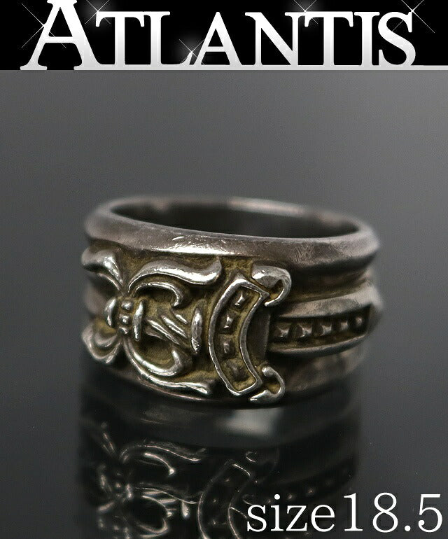 CHROME HEARTS Dagger Ring Silver 925 Size ONE SIZE
