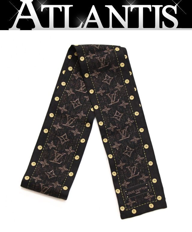 Louis Vuitton Monogram Bandeau Scarf Brown Size ONE SIZE