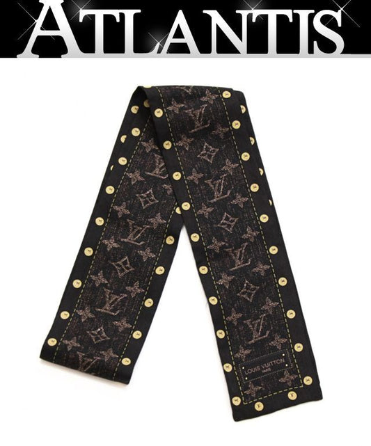 Louis Vuitton Monogram Bandeau Scarf Brown Size ONE SIZE