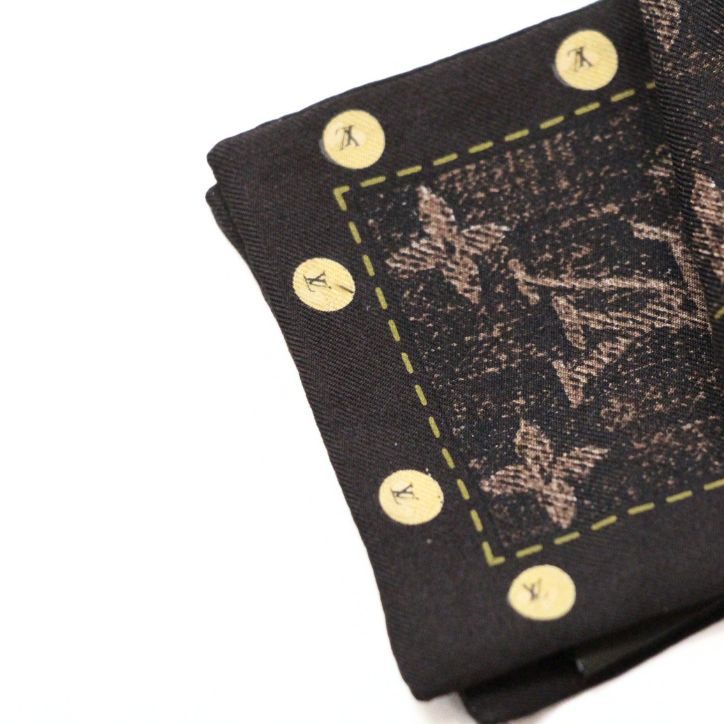 Louis Vuitton Monogram Bandeau Scarf Brown Size ONE SIZE
